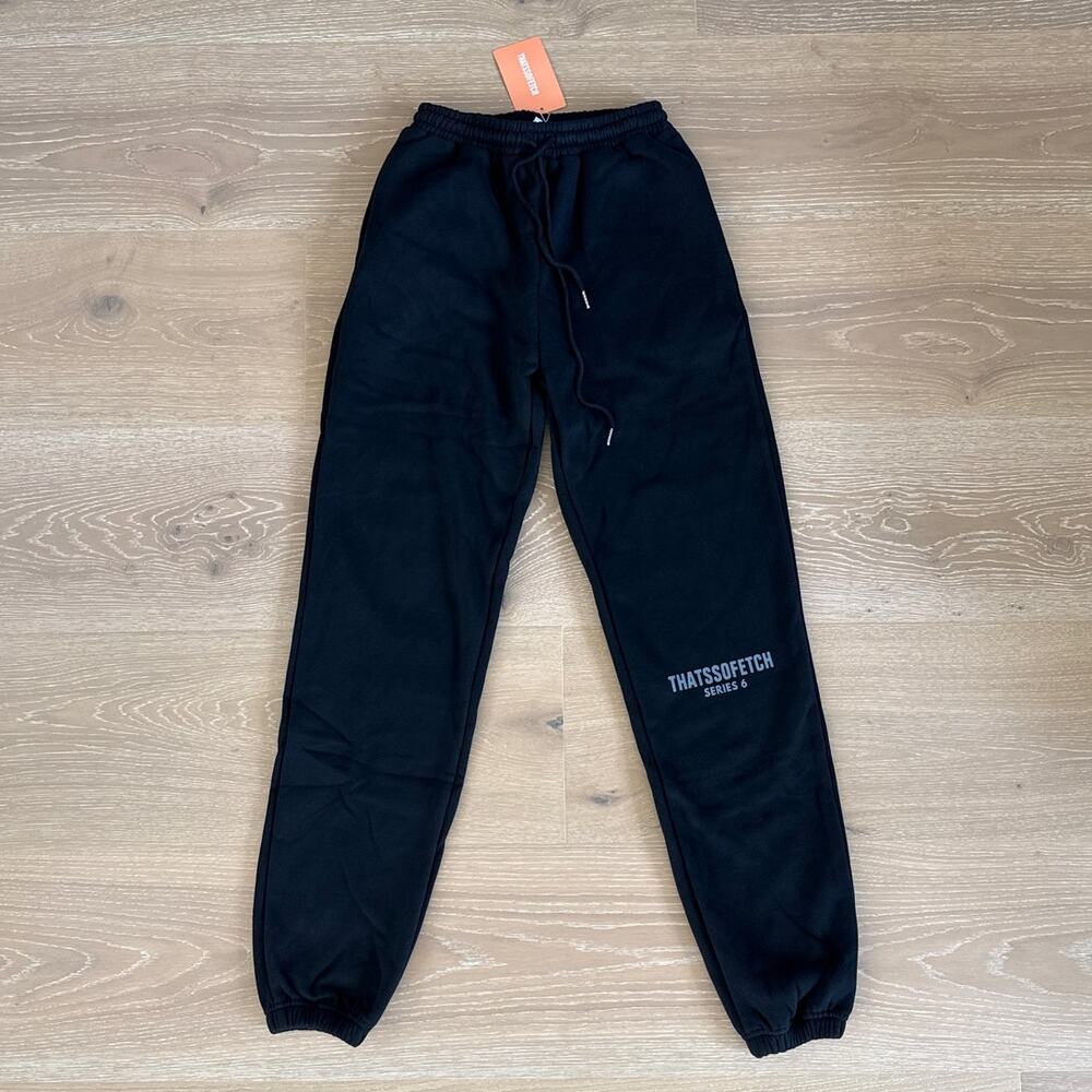 Thats So Fetch Series 6 Sweatpants Size XS in Black